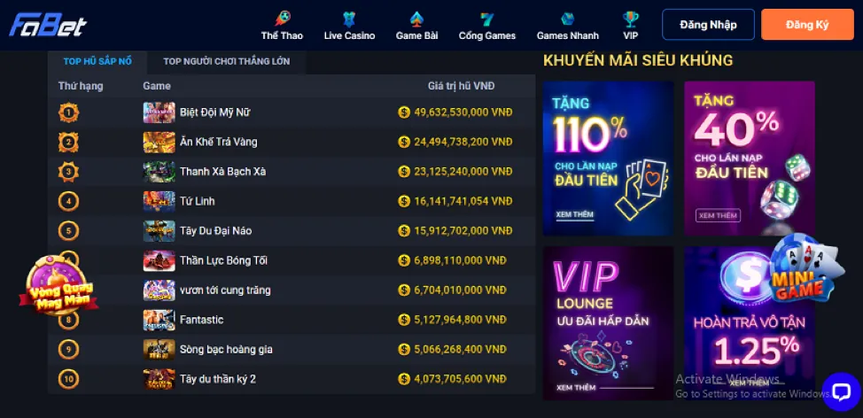 Thuật ngữ Slot Game